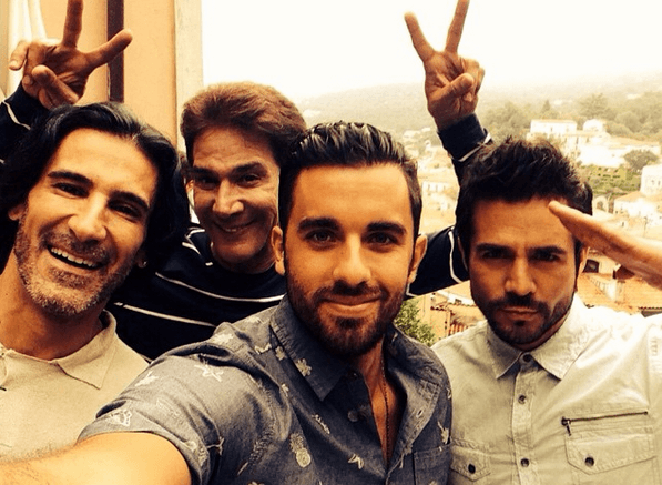 José Ron estuvo rodeado de excelentes compañeros.