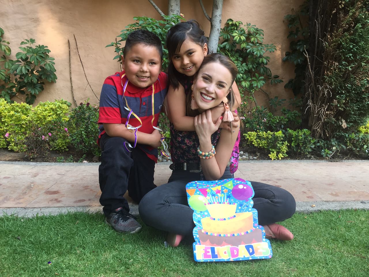 La fiesta se llevó a cabo en la casa donde ensayan los Pequeños Gigantes.