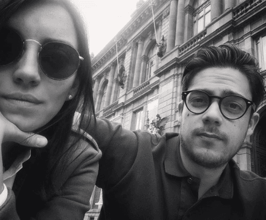 Paseando en el Museo Nacional del Arte.
<br>