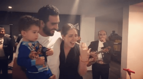 El pasado mes de agosto Ariadne Díaz se comprometió con el padre de su hijo, el actor brasileño Marcus Ornellas.