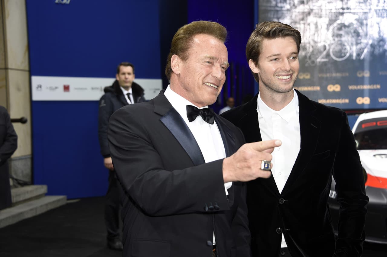 Patrick ha seguido los pasos de su papá en el mundo del cine.