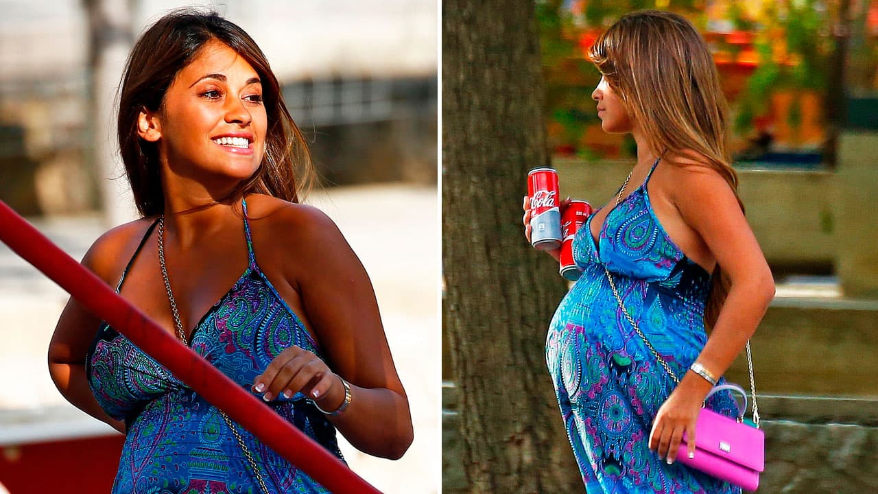 Ella es Antonella Roccuzzo, la esposa de Messi.