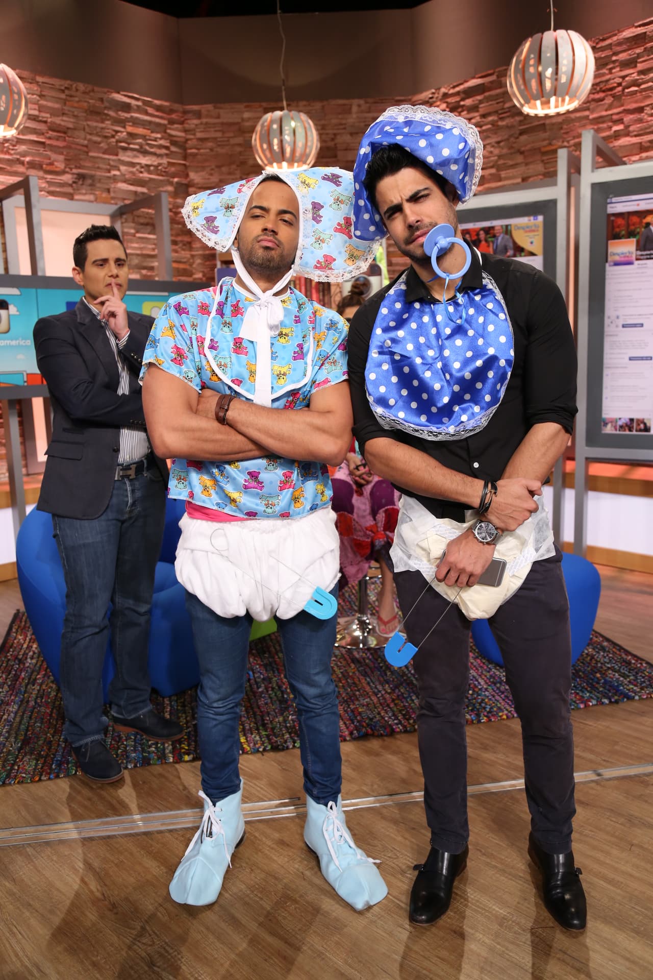 Esos bebes están un poco grandecitos