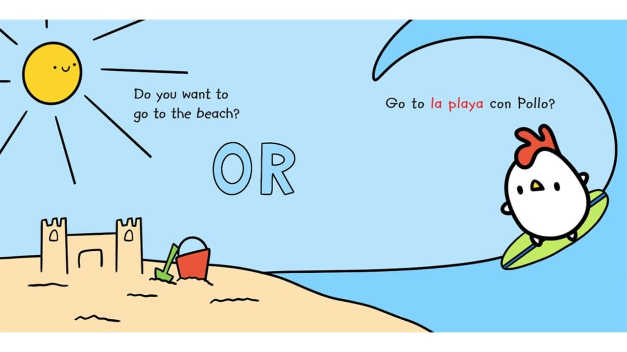 Vistazo de 'Con Pollo', el primer libro infantil de Jennifer Lopez