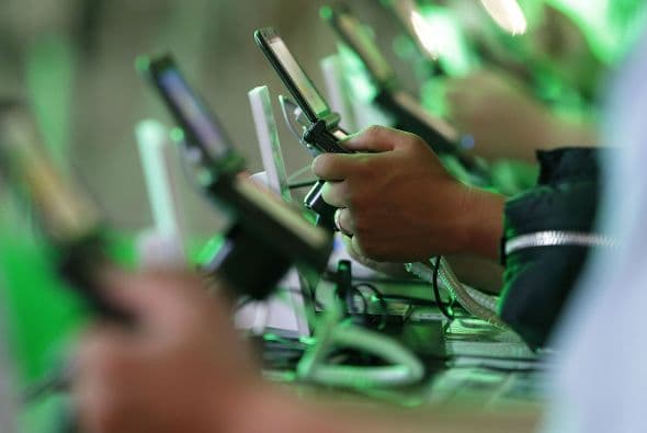 Consola portátil 3DS XL.