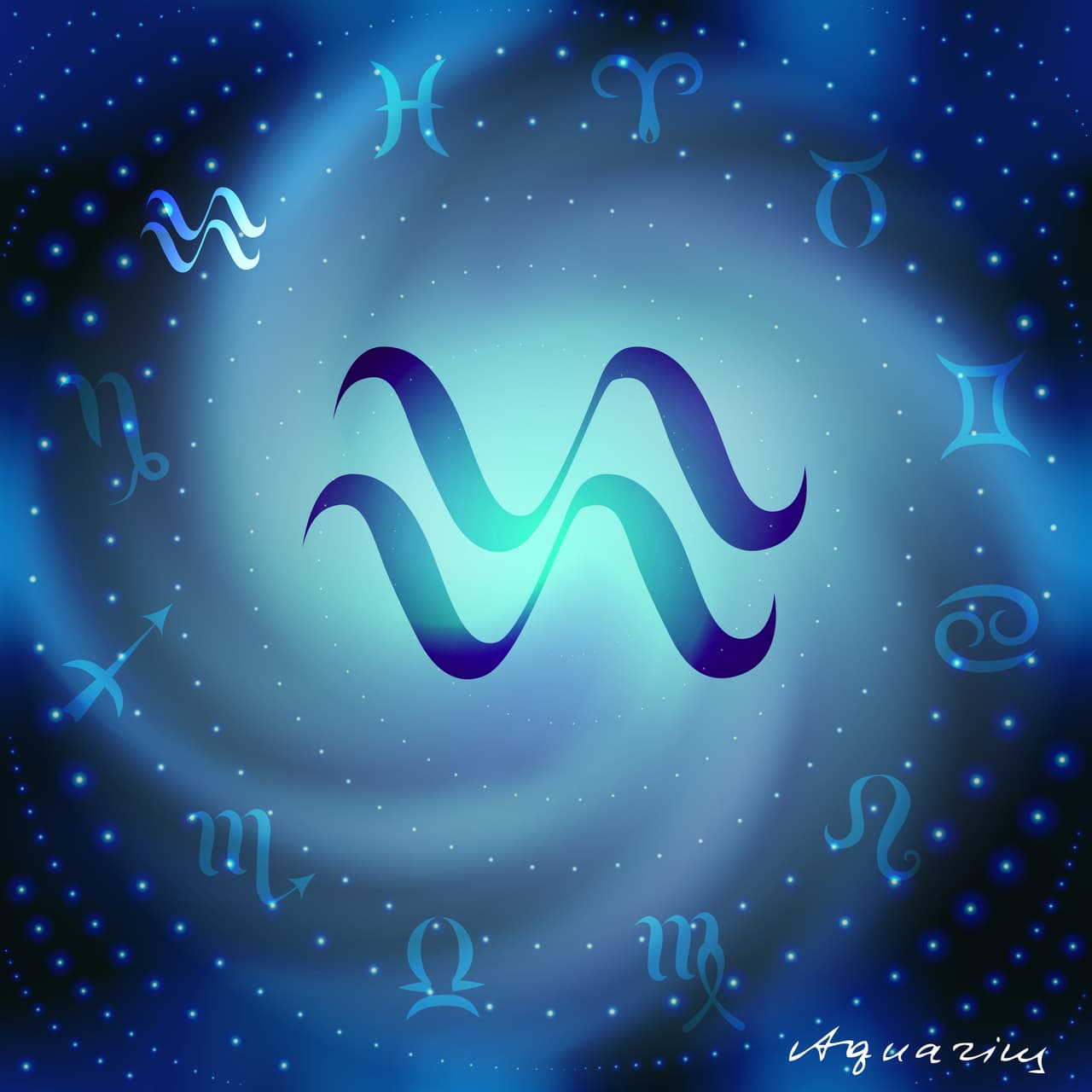 <b>Acuario. Comienza un 19 o 20 de enero (según el año, la hora de nacimiento, y el lugar en que naciste)</b>
<br>Eres el signo 11 del Zodíaco, imprevisible y espontáneo, original, creativo y humanitario, proyectado al futuro y lleno de ideas innovadoras y espectaculares,