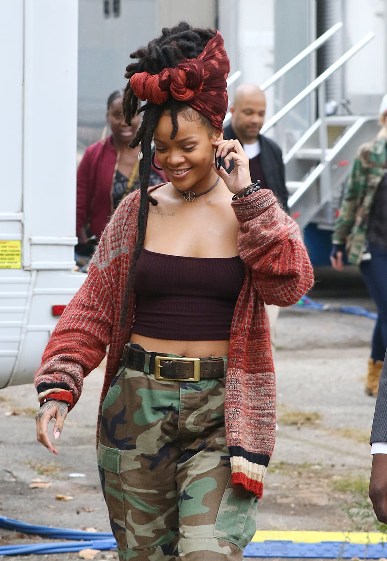 Rihanna continúa su carrera como actriz en esta película, con uno de los personajes centrales.