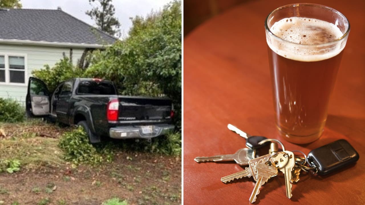 Conductor ebrio choca contra una casa en Santa Rosa, causando evacuación y fuga de gas