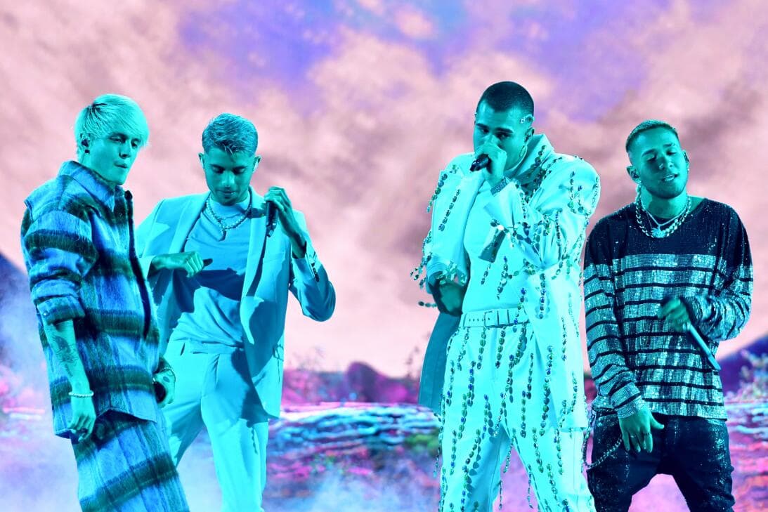 CNCO en Premios Juventud 2021.