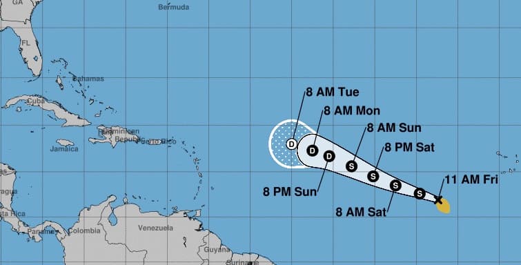 Se forma la tormenta tropical Wilfred y se agota la lista de nombres de ciclones para la temporada