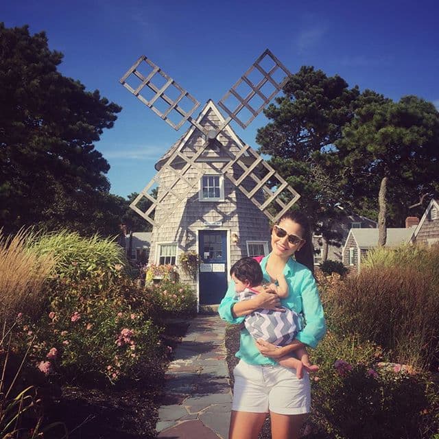 Ana y Giulietta desde Massachussets, disfrutando un hermoso día. (17 de septiembre).