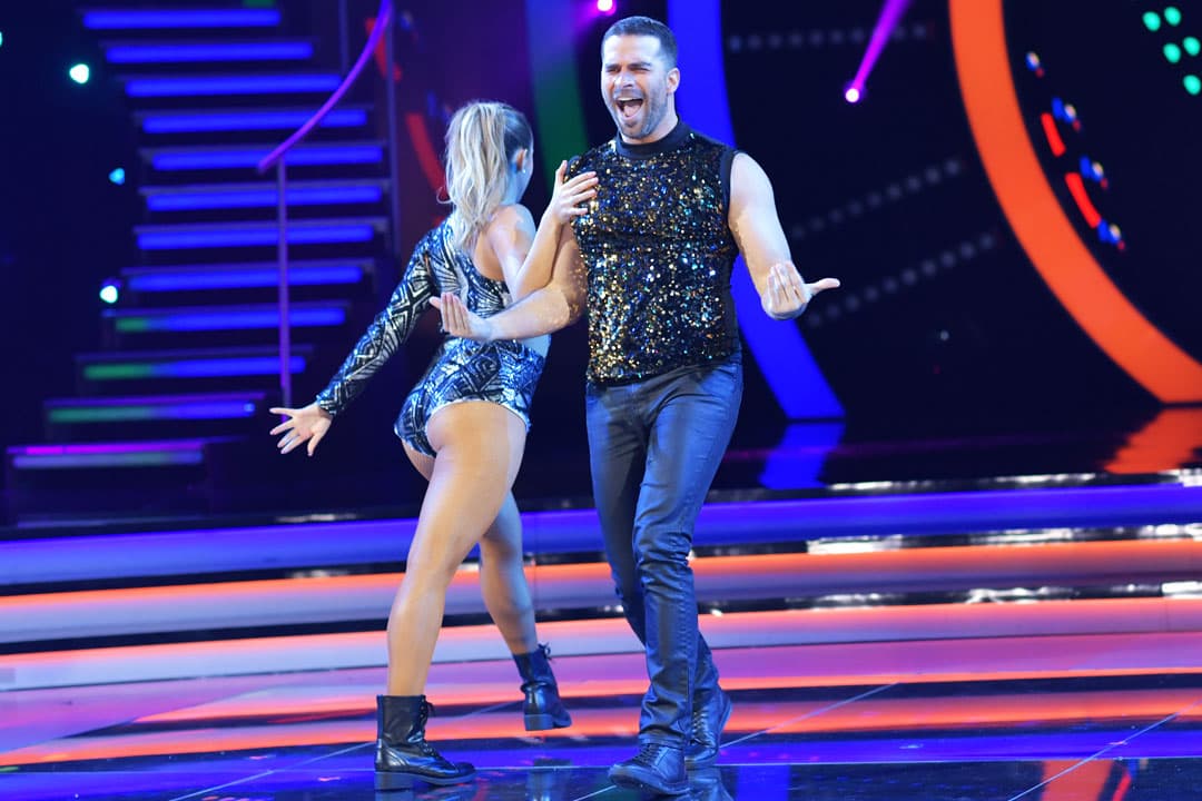 El actor se mostró satisfecho de que todo el esfuerzo que ha puesto en los ensayos se haya visto recompensado.