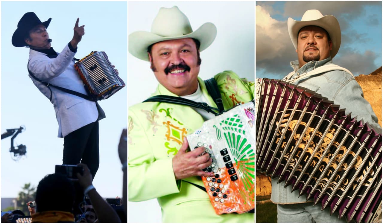 Estos son los 'meros meros' acordeonistas del regional mexicano