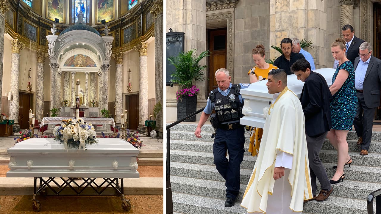 Despiden a un querido hombre sin techo con misa en una iglesia de Ravenswood