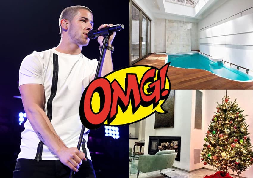 Nick Jonas decidió pasar las fiestas en Nueva York y con su familia, pero eso sí, lo hizo a todo lujo, ya que rentó una mega mansión. ¡Checa cada rincón de la casa!