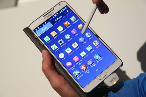 Galaxy Note 3 es el smartphone más potente en la actualidad.  