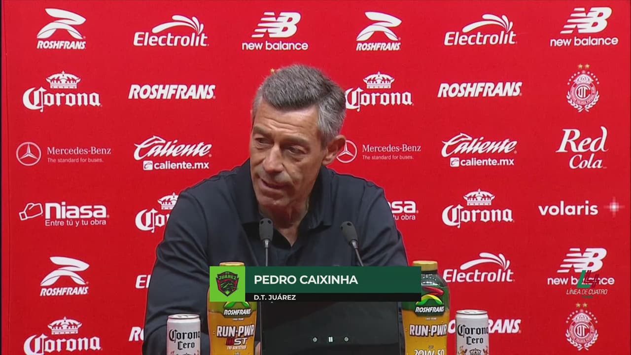 Caixinha hace balance de la derrota de su equipo ante Toluca