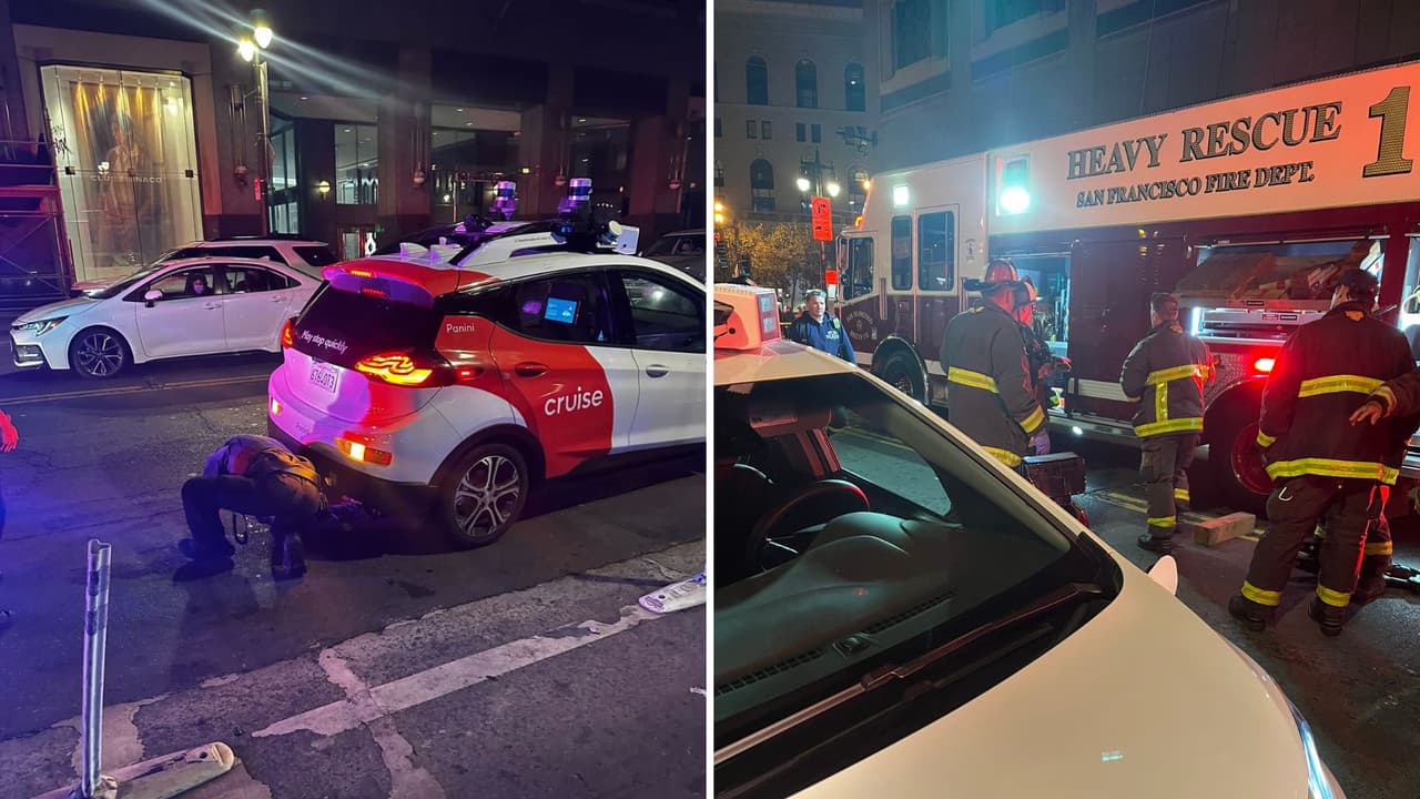 Mujer resulta gravemente herida en accidente con taxi autónomo en San Francisco