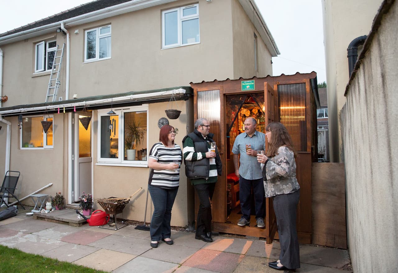 Aunque la construyeron, no tuvieron que gastar mucho dinero.