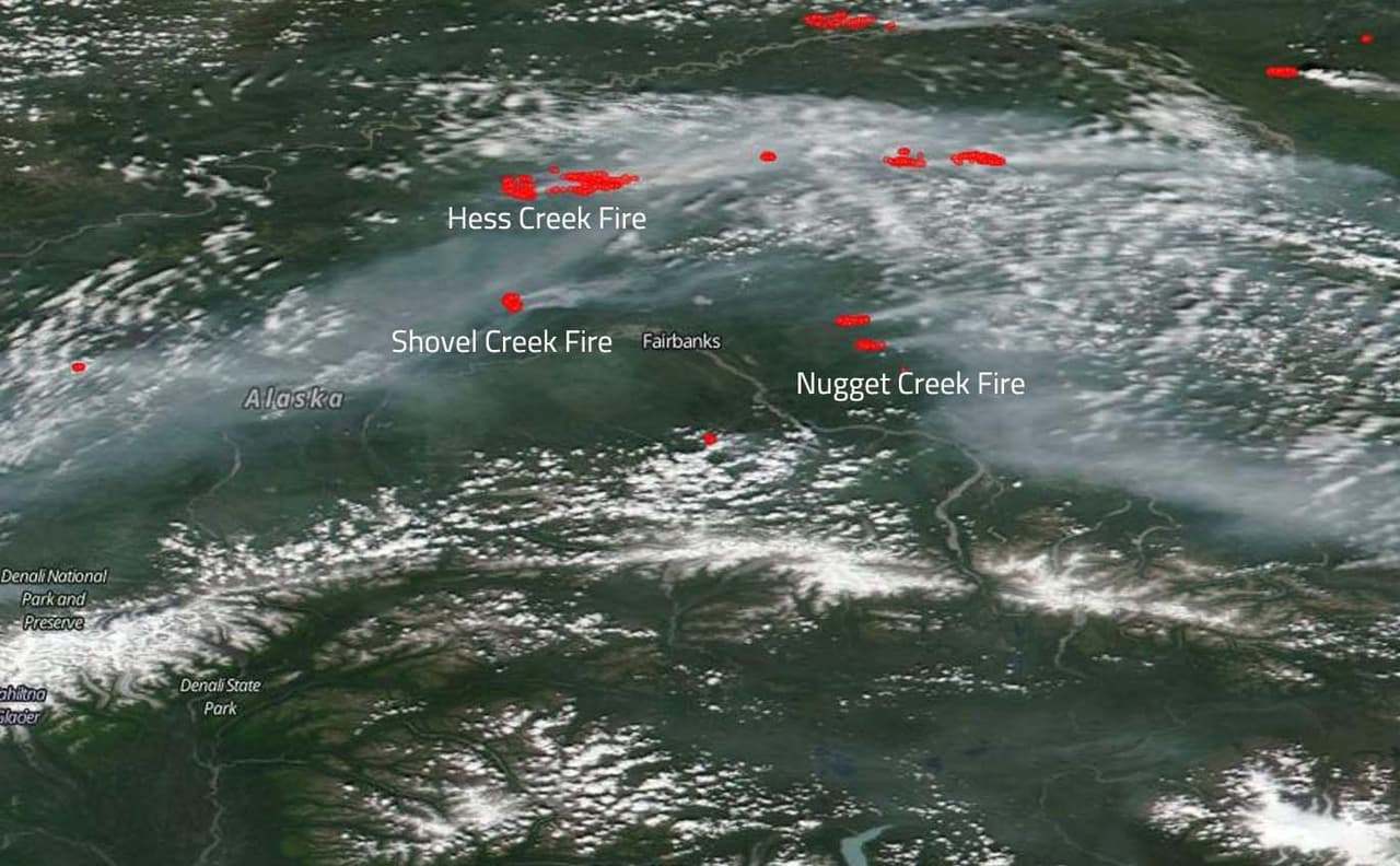 Más de 100 incendios “sin precedentes” han afectado el Ártico desde junio