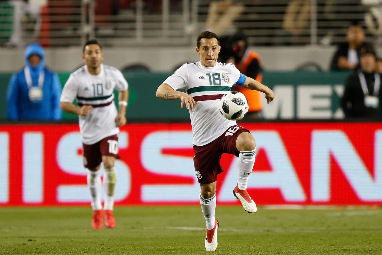Andrés Guardado (Betis): estuvo en Alemania 2006, Sudáfrica 2010 y Brasil 2014. Llevará el número 18.