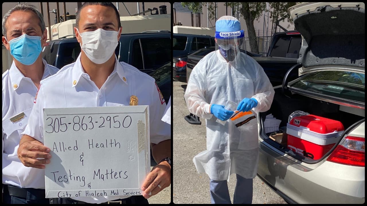 El servicio para realizar la prueba del coronavirus, está disponible para las personas mayores de 65 años.