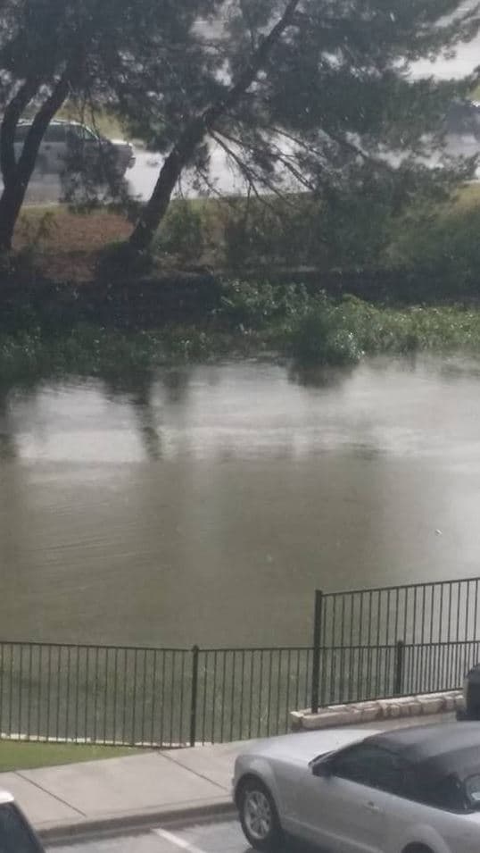 La audiencia compartió fotos de la zona tras el paso de la tormenta Bill.