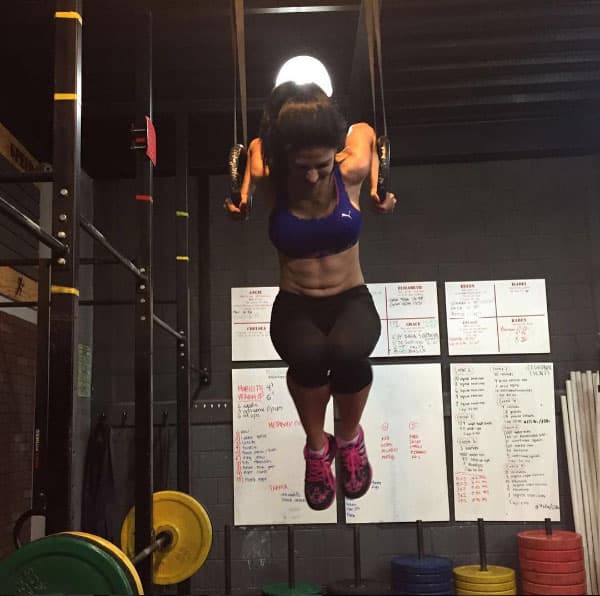 ¡¿Qué tal el marcado abdomen de África Zavala?!