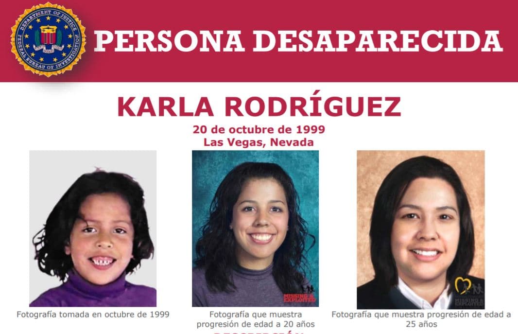 “Te extrañamos, Karla”: desapareció hace más de 20 años y solo hallaron su bici