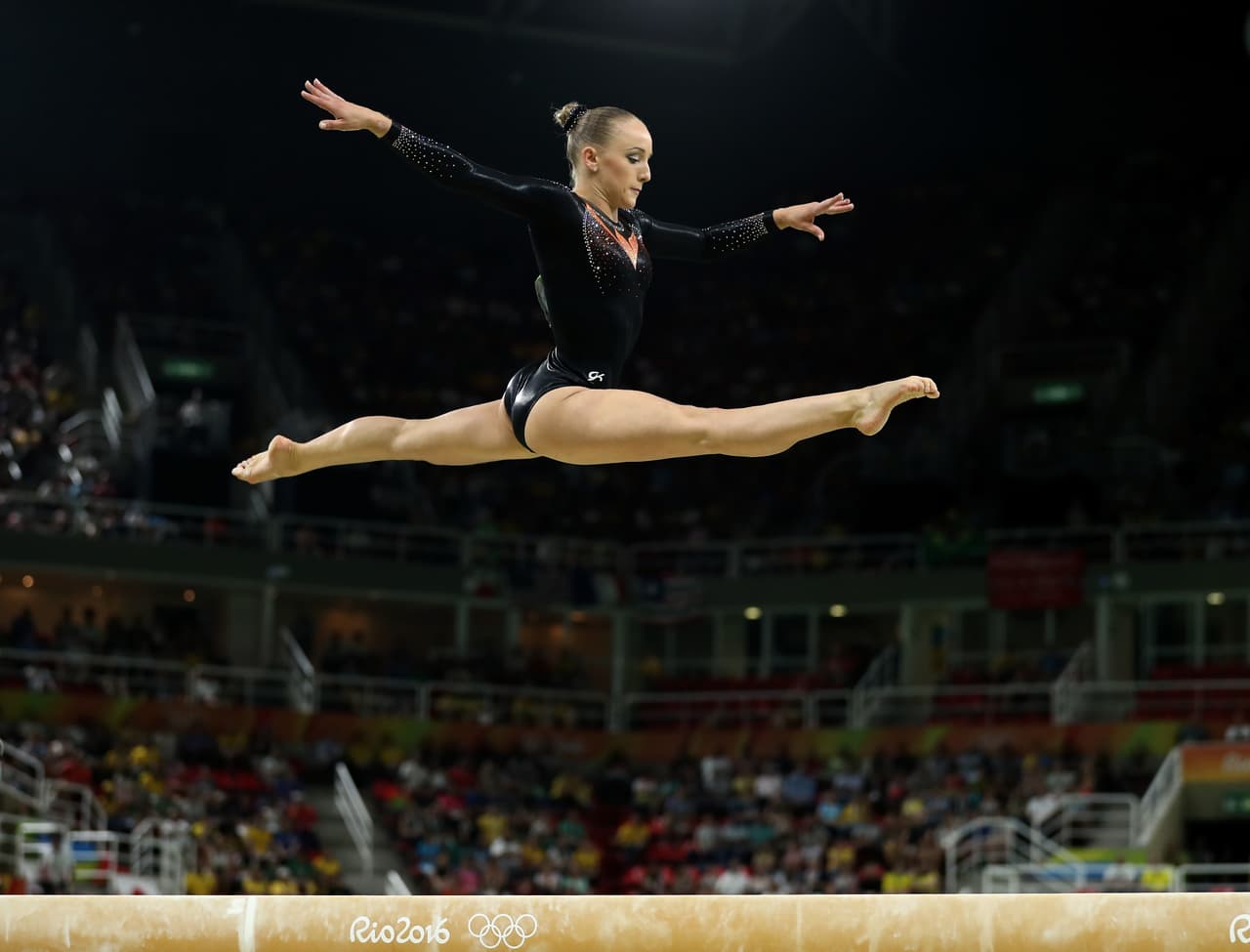 La cadencia de la holandesa en la viga fue superior a las demás.