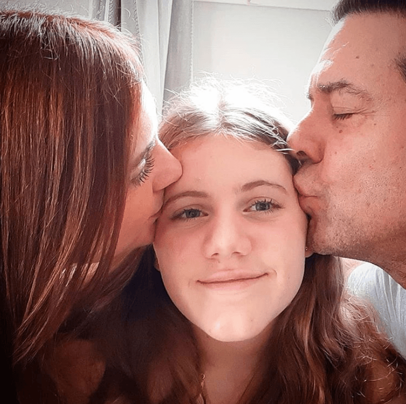 El actor está casado con Jeniffer Bracaglia y tiene dos hijos de este matrimonio.