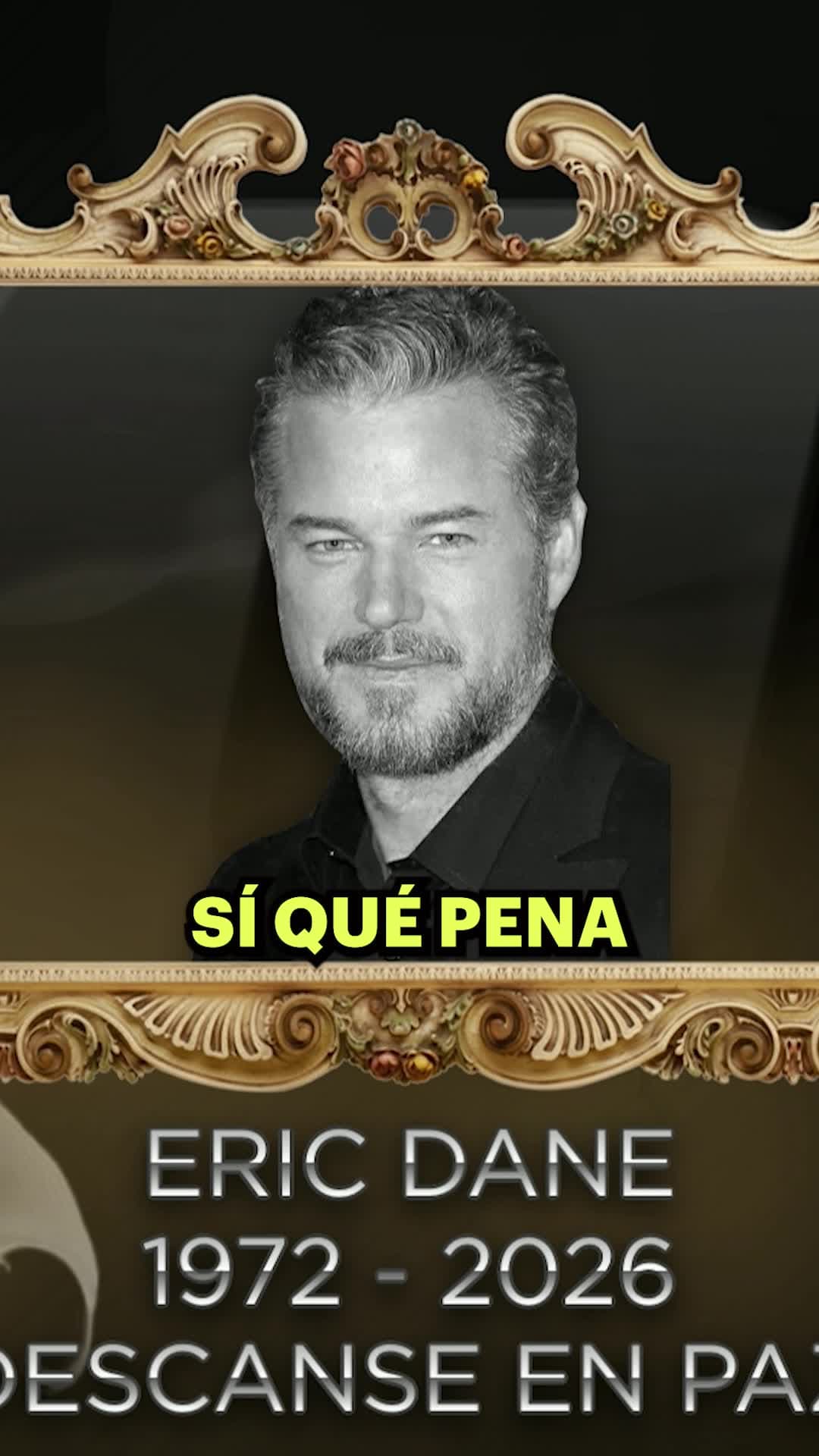 Andrea Legarreta lamenta el fallecimiento del actor de Grey's Anatomy, Eric Dane