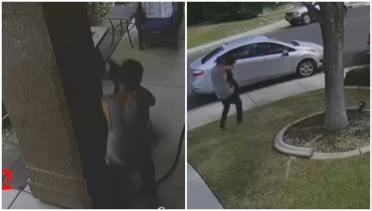 Sospechoso de disparar contra oficiales en Bakersfield.