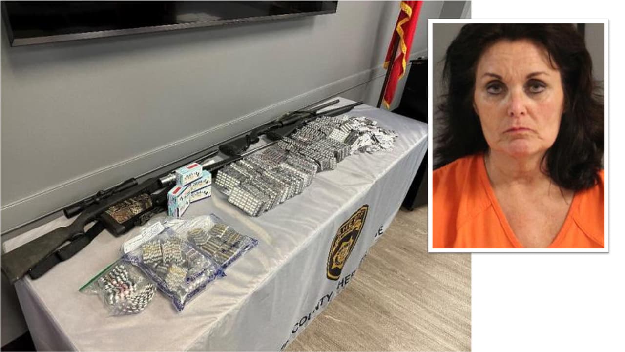 Hallan 30,000 pastillas y armas en el correo de una mujer en Georgia