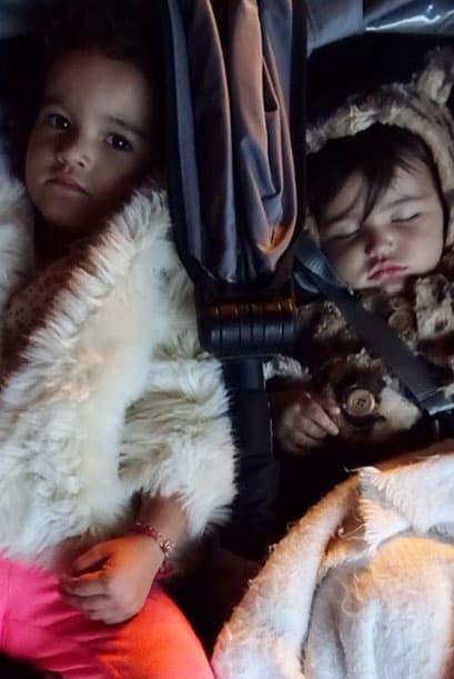 La actriz subió algunas fotos del festejo a su cuenta de Instagram. Así terminaron sus nenas.