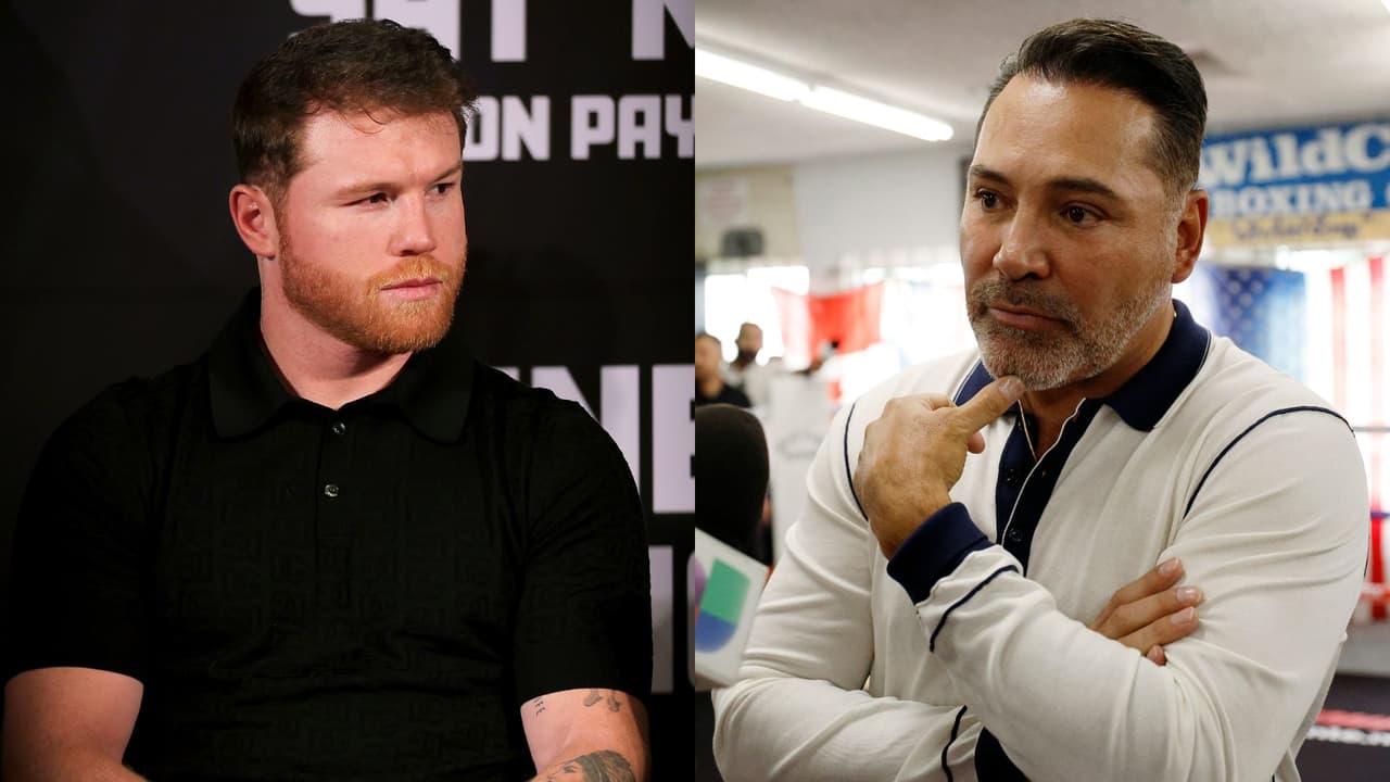 Canelo Álvarez enfrenta a Óscar de la Hoya: así le responde ante provocaciones