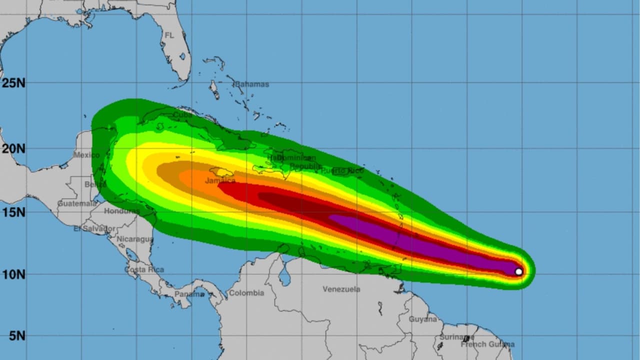 Beryl se adentra en el Caribe y se espera que se convierta en "huracán mayor": este es el pronóstico para Puerto Rico