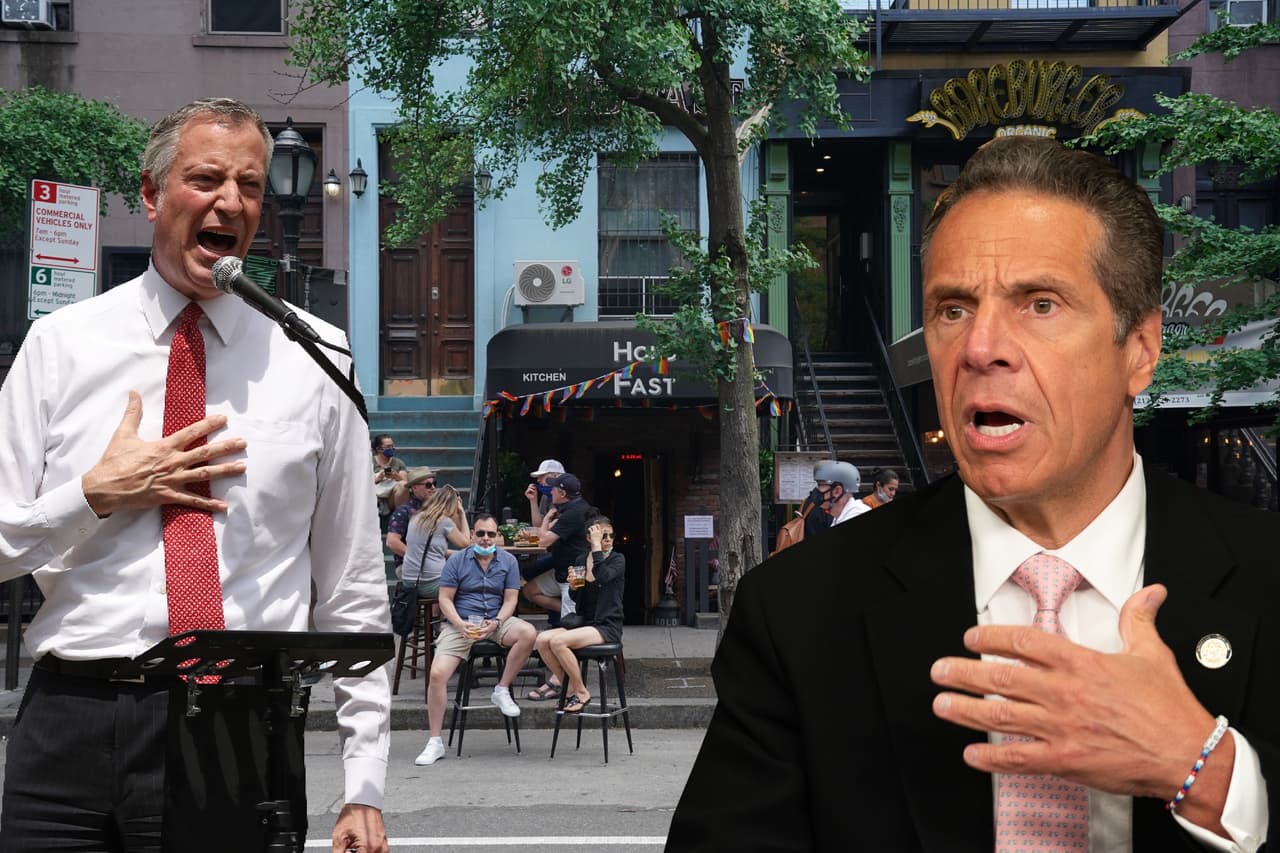 "Haz tu trabajo": Cuomo exige a De Blasio que garantice el cumplimiento de las normas de distanciamiento social