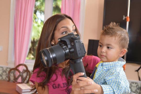 La venezolana estaba muy preocupada por no poder estar con su bebé en el día de su cumpleaños pero Chiqui le cumplió el deseo de traer a su hijo a la mansión y el reencuentro ocasionó lágrimas.