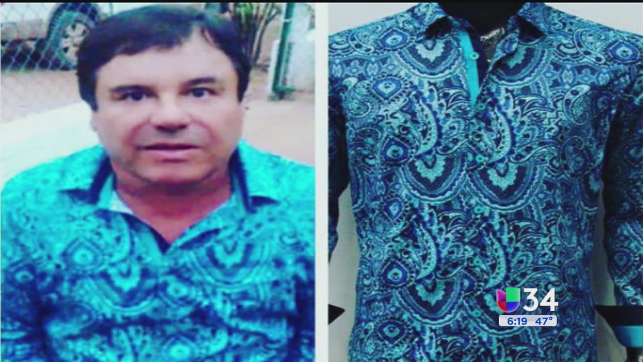 Camisa de "El Chapo" genera avalancha de ventas en Los Ángeles