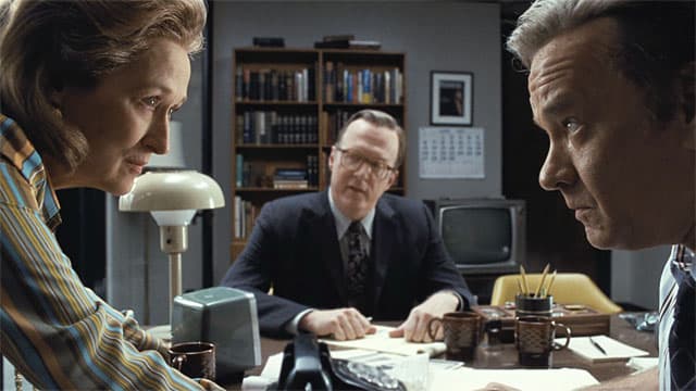 'The Post' starring Meryl Streep and Tom Hanks.