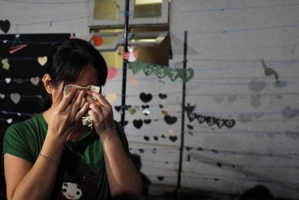 Otros realizaron figuras de papel.