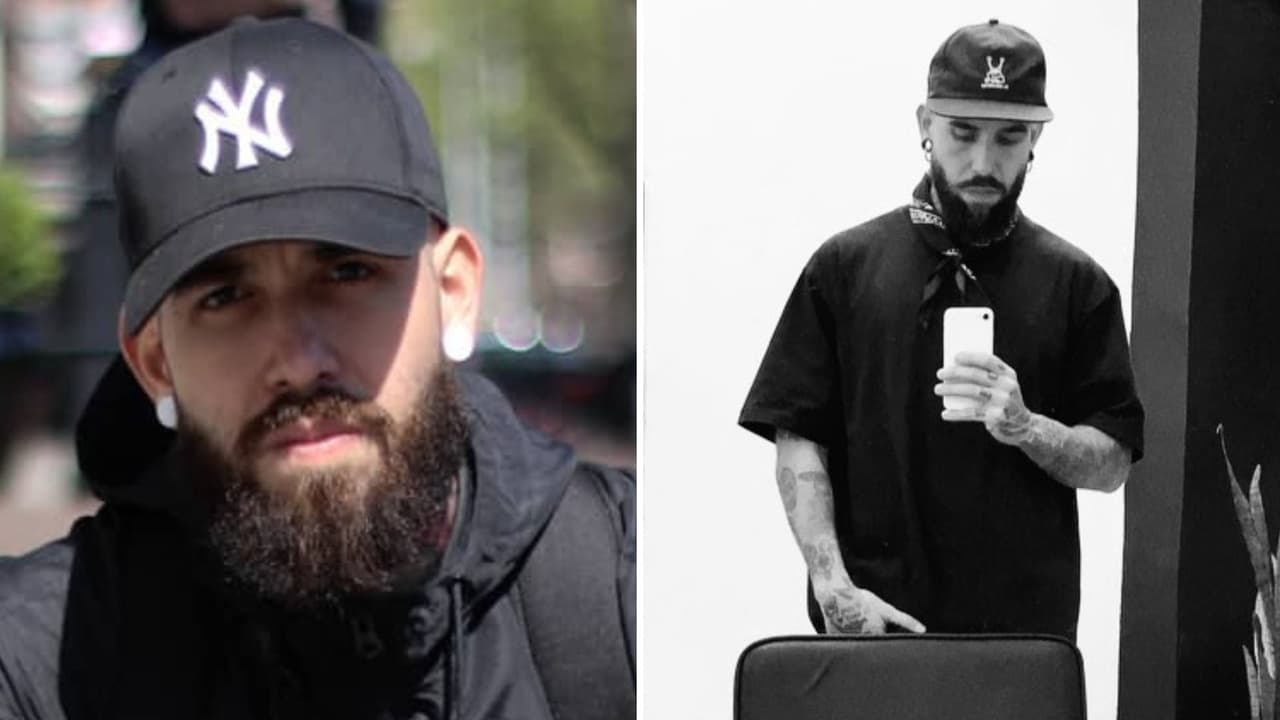 Marco Lavin, quien posó para una fotografía con Ana Araujo.