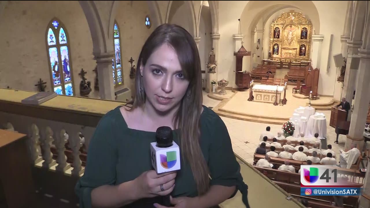 Realizan misa en la catedral de San Fernando