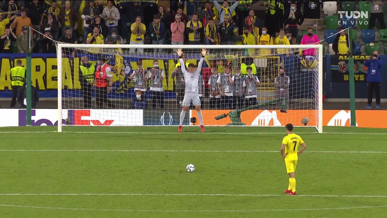 ¡GOL!  anota para Villarreal. Gerard Moreno