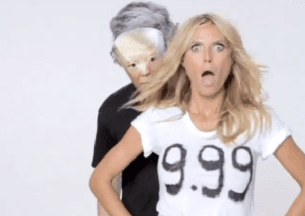 Heidi se sorprende ante dicha agresión.