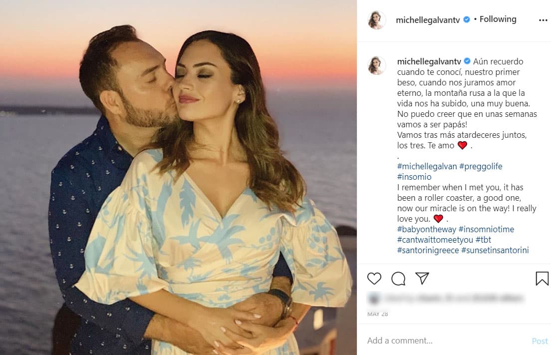 En días pasado Michelle Galván y a su esposo se notaban cada vez más ansiosos, pero felices de que pronto llegaría su primera hija, con quien escribirían una nueva historia. El milagro de Michelle Galván ya está con sus papás. La pequeña nació este viernes 24 de julio.