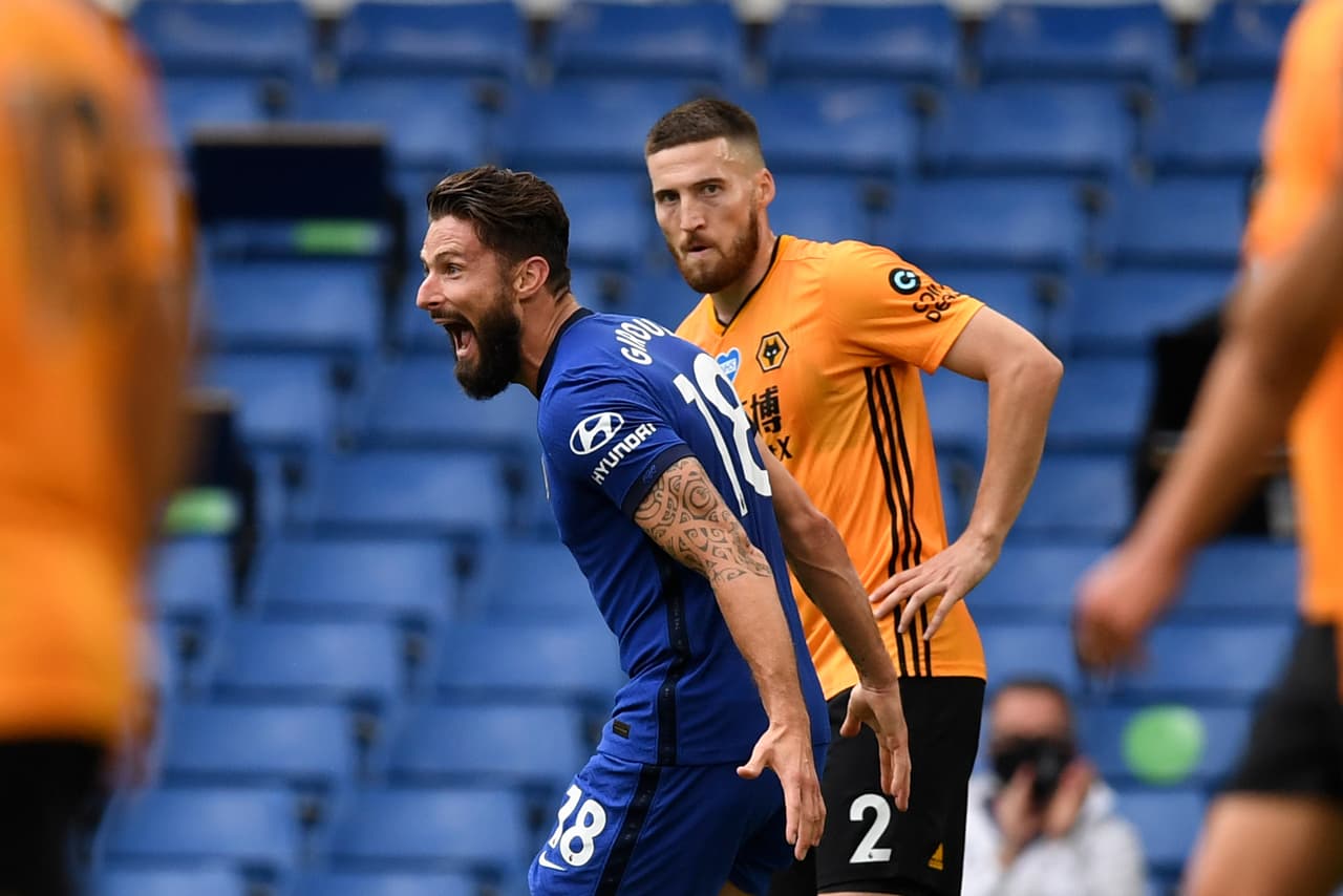 Chelsea derrotó a los Wolves en la última fecha de la Premier League | Los pupilos de Frank Lampard derrotaron 2-0 al Wolverhampton de Raúl Alonso Jiménez.