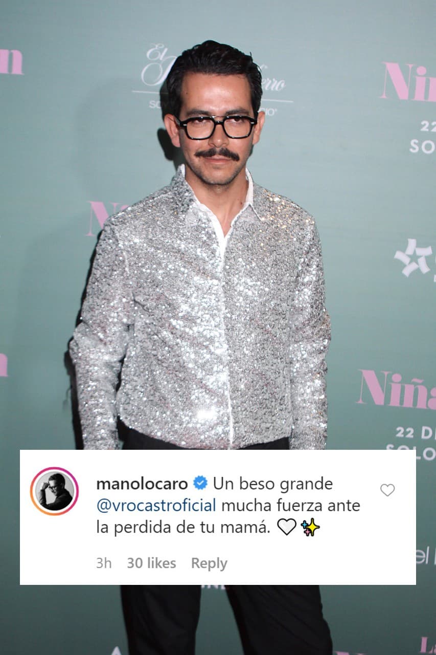 El director Manolo Caro, quien trabajó con Verónica Castro en la serie de Netflix 'La casa de las flores', mostró su apoyo a la actriz en redes sociales.
<br>