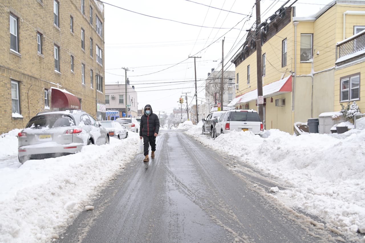 Por primera vez en una semana, la temperatura en NY superará el punto de congelación este lunes